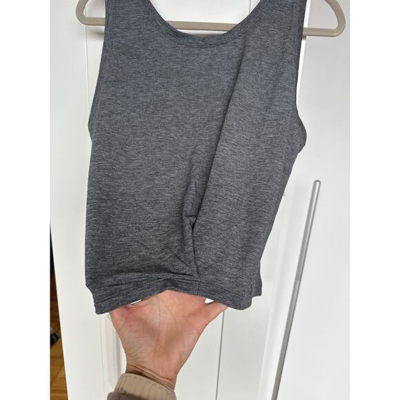 Patagonia Women's Gray Glorya Twist Tank Top Reversible. Gray, Size L - Picture 5 of 5